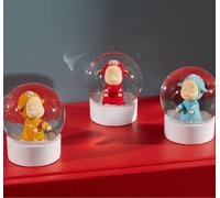 Yoshitomo Nara Little Wanderer Snow Globe set 3 colori arte rara da collezione