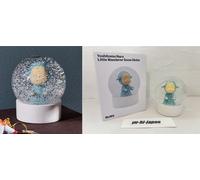 Yoshitomo Nara Snow Globe - Little Wanderer (versione blu) Figura artistica d...