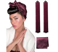 YOSHUYUKI Riccioli classici senza calore Canne per la notte senza calore Bigodini per dormire Jumbo Foam Bigodini per capelli lunghi e corti senza calore Set di strumenti per lo styling con sciarpa di