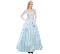 YOSICIL Costumi di corte Principessa Sisi per donna Abito di Biancaneve di Halloween cosplay vestito Cenerentella Costumi da ballo trucco Carnevale Festa di Natale,S