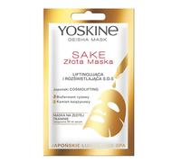 Yoskine Geisha Mask Maschera in Tessuto Oro, Sake 20 ml 20 ml