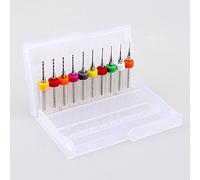 Yosoo 10 circuito stampato PCB in carburo di perforazione Mini Micro-Punte trapano Micro punte 0,3 mm a 1,2 mm CNC per PCB