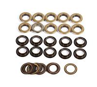 Yosoo 8/10/12/14 / 17mm della Ottone Antico corredo Occhiello Occhiello con rondella per Il Cuoio, Tela, Vestiti, Scarpe, Cinture, Borse, Mestieri di DIY (Dimensione : 17mm-20sets)