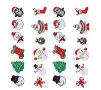 Yosoo Adesivi di Stoffa da Ricamo di Natale, Kit Patch da Stiro Fai da Te Babbo Natale Snowman con Tocco Bello e Pratico per l'abbigliamento per le Vacanze, per Abbellire il Guardaroba o