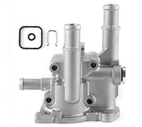 Yosoo Alloggiamento del Termostato, Coperchio del Termostato del Liquido di Raffreddamento per Vectra C 2002-2008 con Motore Z18XER, OEM: 96984103