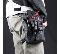 Yosoo Borsa da Gamba per Moto, Tessuto Oxford Impermeabile, Cinghie Regolabili per Ciclismo e Avventure all'aria Aperta