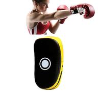 Yosoo Boxing Training Pad, Thick Protection Tear Resistant Wear Resistant Strong Durable, with Raised Thickened Design for Boxing Sanda Muay Thai (Striscia Gialla)