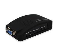 Yosoo CCTV BNC composito S-Video a VGA convertitore adattatore in a PC VGA LCD out