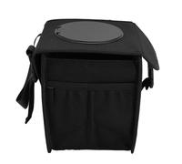 Yosoo Cestino Auto Pieghevole e Organizzatore, Scatola di Stivaggio Estendibile a Prova di Perdite con Coperchio, Contenitore Pieghevole per Bagagliaio SUV, Viaggi su Strada e