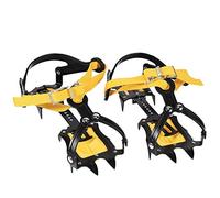 Yosoo Cinghia Tipo Ramponi Ghiaccio Arrampicata Claws con 10 Punte Antiscivolo per Escursioni/Ghiaccio/Neve