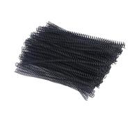 Yosoo Coil di Legame a Spirale in Plastica 100 Pezzi 48 Denti 4: 1 con capacità di 75 Fogli, Ideale per la Carta A4, produttività a Lungo Termine per Documenti Ingegneristici, Progetti Aziendali,