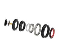 Yosoo Cuscinetto per Cuffia Conica Esterna a Doppio Scopo per Bici, Cuffia per Bici 4456ST, Cuffia per Bici CNC ZS44/ZS56