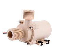 Yosoo Pompa di circolazione DC 12V Solare – Acqua calda automatica, anfibia, basso rumore, 100°C