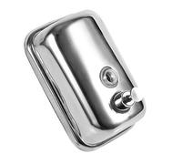 Yosoo Distributore Sapone Bagno da Parete Erogatore di Sapone Liquido Acciaio Inossidabile Base Impermeabile per e Bagno Office la Sanitizer Shampoo Lotion Vernice Cromata 500ml