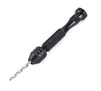 Yosoo DRILL_BITS, 10 punte HSS, utensili per trapano manuali per legno, plastica, gomma, ecc., ampia gamma da 0,3 a 3,6 mm, 1 pezzo