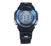 Yosoo Elettronica Digitale per Esterni, Orologi Orologio Sportivo Multifunzionale Impermeabile per Bambini (BLUE)