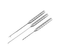 Yosoo Fishing Rigging Bait Needle Kit 3 in 1 in Acciaio Inox Pesce Drilling Tackle Rigging Tool Set Esca per la Pesca alla Carpa Preperation