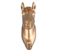 Yosoo Gancio in Resina con Testa di Animale, Appendiabiti, Cappello, Portachiavi, Montaggio a Parete, Materiale Durevole, Molteplici Usi, Design Pratico, Lavorazione Squisita, con Testa di Elefante