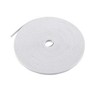 Yosoo GT2 10 Metri 6 Millimetri Larghezza 2 Millimetri Passo Cinghia dentata per l'accessorio Stampante 3D, Bianco