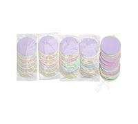 Yosoo Health Gear 5 Ghirlande di Carta a Pois Circolari Colorati Colori Squisiti Ampia Applicazione Durevoli Riutilizzabili Pois Pastello Arcobaleno Decorazioni per Feste Sfondo Grande Tessuto