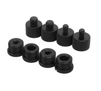 Yosoo Health Gear Adattatore per Supporto per Microfono, 8 Pezzi 4 Dimensioni, Convertitore Filettato in Lega di Alluminio, per Bracci di Luci di Fotocamere