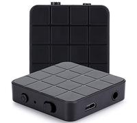 Yosoo Health Gear Adattatore Wireless Trasmettitore Ricevitore 2-in-1, | Interfaccia Aux da 3,5 mm, protocollo A2DP, batteria integrata da 200 mAh, resistenza 7 ore, aggiornamento altoparlante