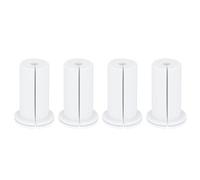 Yosoo Health Gear Alimentazione del Cavo Attraverso la Boccola, Gusto di Cavo Foro Parete 4 Pcs per Cavi con Diametro di 7 Mm o Meno (WHITE)