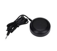 Yosoo Health Gear Altoparlante Esterno per Autoradio Altoparlante Radio CB Altoparlante Ricetrasmettitore Mobile con Spina da 3,5 Mm Potenza 1 W Design Rotondo Dimensioni Compatte 7x7x2,2 Cm