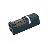 Yosoo Health Gear Auminoso del Coltello Elettrico, Affiliatore Professionale a 3 Stadi Ricaricabile USB per Coltelli da Cucina, Forbici, Macelleria e Taglieri Sportivi, con Base di Aspirazione,