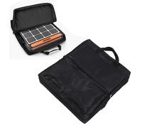 Yosoo Health Gear Borsa di Stoccaggio del Pannello Solare a Doppio Strato, Vettore Imbottito Protettivo con Tracolla e Manici, Organizzazione Multi -Tasca per Viaggi in Campeggio 25,5 * 22 Pollici