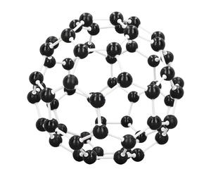 Yosoo Health Gear C60 Modello di Struttura Molecolare Kit di Modelli Molecolari di Chimica Plastica con Progettazione di Assemblaggio di Atomi di Carbonio per Dimostrazione di Strutture Cristalline