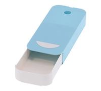 Yosoo Health Gear Cassetto Sotto la Scrivania, Organizer Nascosto con Robusto Gancio e Chiusura, Design Salvaspazio Nascosto per Cancelleria in Ufficio, Casa, Dormitorio (BLUE)