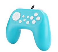 Yosoo Health Gear Controller di Gioco Cablato con Impugnatura, D-Pad a 3 | Struttura compatta in ABS, feedback sulle vibrazioni del motore, indicatori a 4 , modalità a mano singola, per giochi su
