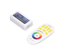 Yosoo Health Gear Controller LED Controller LED RGB in Plastica DC5 a 24V 2.4G Touch Remote Controllo 4 Zone Portata da 30 a 50 M 16 Milioni di Colori per Strisce Luminose Home Bar KTV