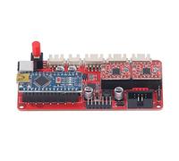 Yosoo Health Gear Driver USB PCB Controller CNC Scheda di Controllo a 2 Assi con Doppio Asse Y Cavo da USB a 5 Pin T per Utenti di Macchine per Incisione Ingresso Gcode e Supporto 2 Pin 3