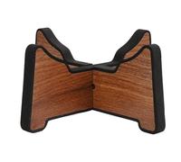 Yosoo Health Gear Ethereal Supporto per Batteria Supporto per Lingua Supporto per Batteria Handpan Robusto Legno di Acacia Portatile con Strato di Silicone Elevato Molecolare per (S100x40x0,3