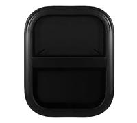 Yosoo Health Gear Finestre Ad Angolo Arrotondato Scorrevoli Verticali per, Lega di Alluminio Nera con Zanzariera, Mantengono Il Tuo Fresco a 35°C (per Spessore della Parete: da 38 a 43 mm)