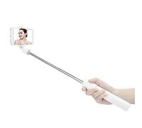 Yosoo Health Gear K07 Bluetooth Selfie Stick, Estensibile Treppiede (WHITE) | Otturatore remoto wireless, compatibilità con telefoni da 3,5-6,2 pollici, spazio di archiviazione pieghevole, vlog in
