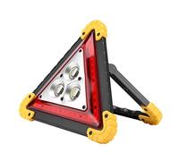 Yosoo Health Gear Luce di Avvertimento Triangolare, Rottura di Auto Multifunzione da 30 W Emergenza a LED LED ROSSO per la Riparazione di Incidenti in Camion per Veicoli