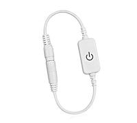 Yosoo Health Gear Mini Interruttore Tattile Dimmer LED, Interruttore Dimmer per Strisce LED in Plastica, DC 12V 24V 4A, Touch on Off, Controllo Uniforme della luminosità, Design Compatto in per