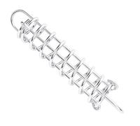 Yosoo Health Gear Molla di Ormeggio in Acciaio Inossidabile per Barche, Linea di Ormeggio Ammortizzante per Kayak da Yacht, Ammortizzatore in Corda Marina con Resistenza alla Trazione Massima di