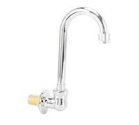 Yosoo Health Gear Rubinetto a Pedale, Filettatura G1/2 | Rubinetto per Lavabo con Valvola a Ginocchio Montato a Parete per la Fabbrica della Stazione Ferroviaria Dell'ospedale