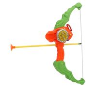 Yosoo Health Gear Set da Gioco per Tiro con l', a Ventosa in Plastica con Effetto Luce, Divertimento per Le attività all'aperto al Chiuso dei Bambini (Orange)