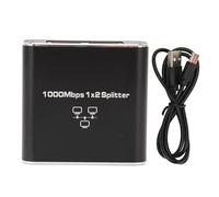 Yosoo Health Gear Splitter Ethernet, da 1 a 2, 1000 Mbps Ad Alta velocità GigabitEthernet Cavo Splitter Rete Rete Connector Compatibile con Cat5 Cat5e Cat6 7 Due Dispositivi Condividono RJ45
