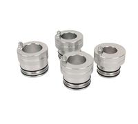 Yosoo Health Gear Strumento per Grasso per Cuscinetti Ruota in Lega di Alluminio da 4 Pezzi per, Strumento di Lubrificazione per Cuscinetti Maverick X3 Funziona con Pistola per Grasso