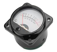 Yosoo Health Gear VU Meter da 45 Mm ABS DB Meter con Scheda Driver Retroilluminata da 12 V Indicatore di Livello Audio Verticale da 650 Ohm per Configurazione Altoparlante Amplificatore Stereo da 5