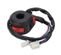 Yosoo Interruttore Manubrio Sinistro, 7 Fili 22 mm, con Leva Start e Luce per PIT PRO Trail Dirt Quad Bike ATV