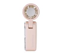 Yosoo Mini Ventilatore da Tavolo Portatile, Ventilatore Portatile a 3 velocità, Design Pieghevole, Ricaricabile Tramite USB, Raffreddamento Integrato, Forte Circolazione dell'aria, Uso Versatile,