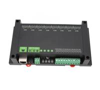 Yosoo Modulo Relè Ethernet 8CH, Protocollo Modbus RTU Porta PoE Comunicazione con Blocco a Morsetti per Sistemi di Controllo Industriali