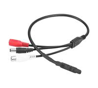 Yosoo Pick Up Ampio Range di Monitoraggio Microfono CCTV Ad Alta sensibilità con Cavo Utilizzato per DVR VCR TV